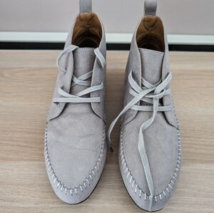 NWT WIDE WIDTH 9.5WW Comfortview Grey Elsa Bootie